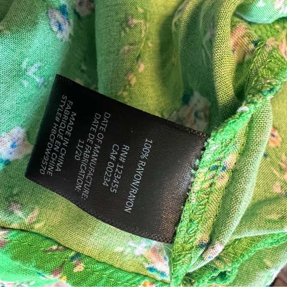 Design Lab Mini Floral Dress - Picture 5 of 5